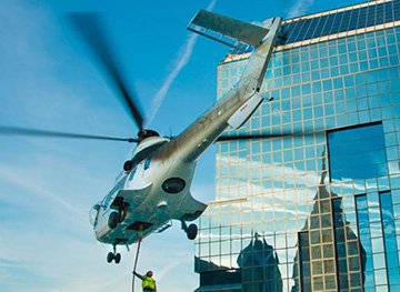 Helicopter Sign Placement in Birmingham